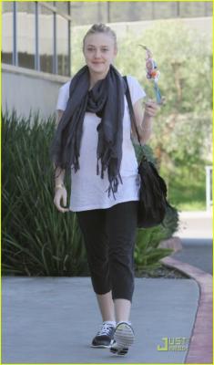 Dakota Fanning y su religiosa asistencia al gimnasio