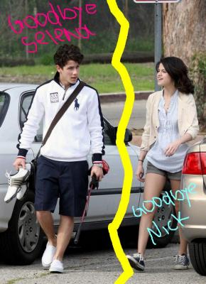 SELENA Y NICK HAN ROTO
